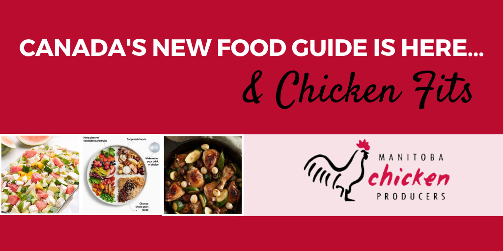 CANADA’S NEW FOOD GUIDE IS HERE AND CHICKEN FITS!