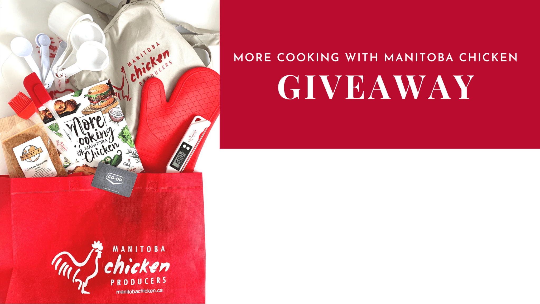 More Cooking with Manitoba Chicken Giveaway 2022