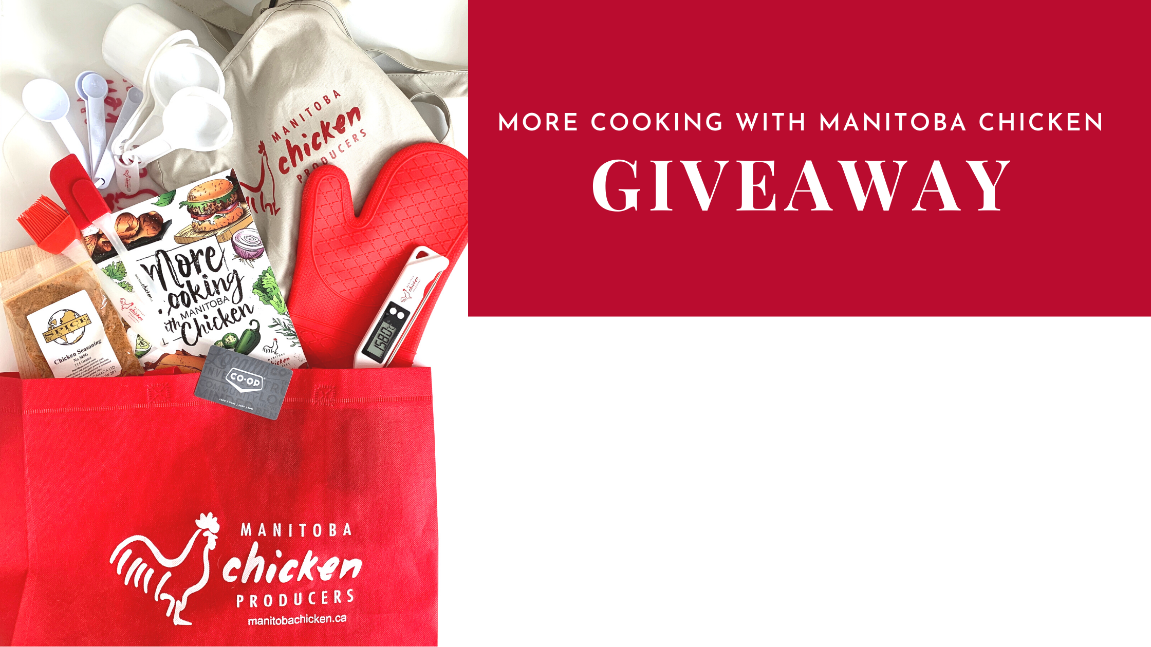 More Cooking with Manitoba Chicken Giveaway