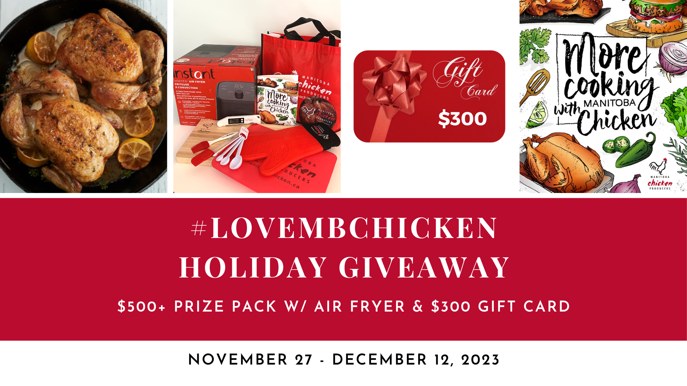 #lovembchicken holiday giveaway